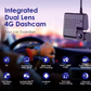 Azdome DashCam C9 PRO 2CH 4G (WITH SIM) 1080P FULL HD GPS & Wi-Fi  .