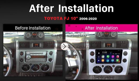 TOYOTA FJ 9" 2006-2020 .