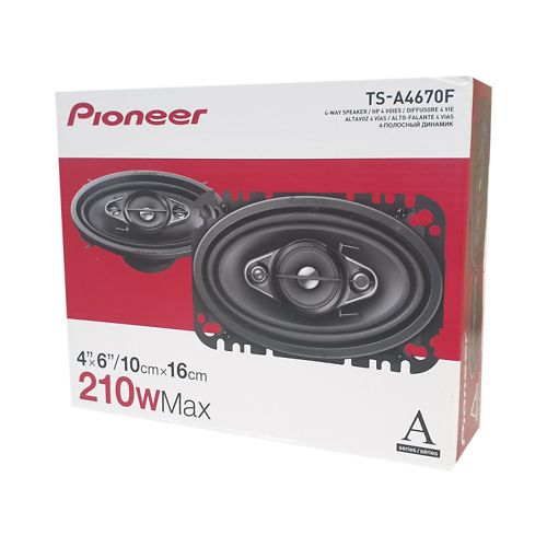 PIONEER SPEAKER 210W FORD/SILVE (TS-A4670F 4WAY)