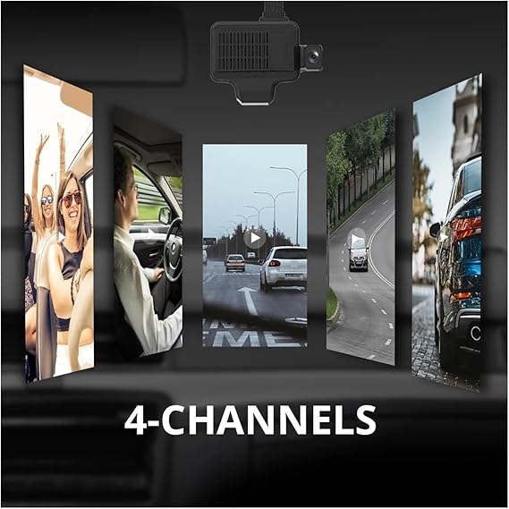 Dashcam JC450 Multi-Channel AI 3CH (10 Year Subscription Free) . (H)