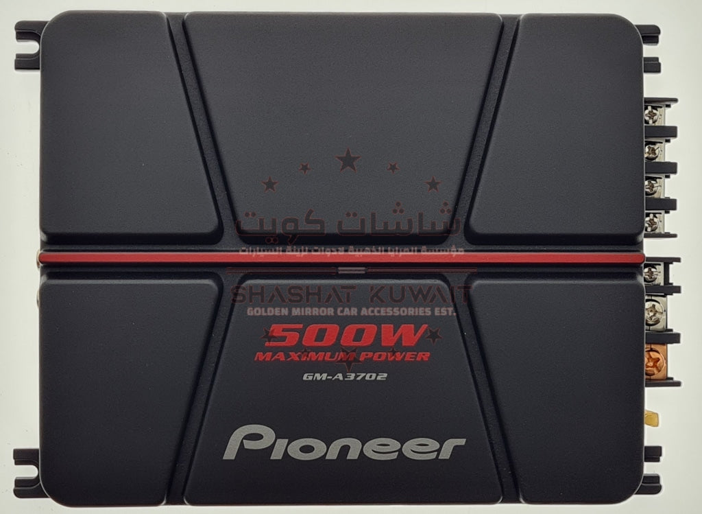 PIONEER 500W AMPLIFIER (GM-A3702) .