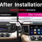 TOYOTA RAV4 2013-2018 - golden mirror car accessories est.